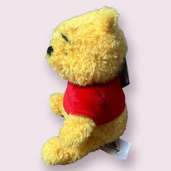 NWT Disney Parks Small Winnie The Pooh Bean Bag Plush Stuffed Animal Toy 10” - Picture 5 of 8